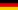 deutsch Das Bild zeigt die deutsche Flagge als Zeichen der deutschen Sprache.